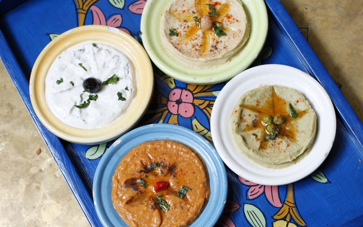 Moroccan dips to share