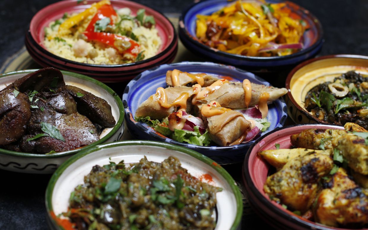 Moroccan platters to share